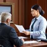 **

"Government employee serving citizens, stable job, pension, public service, formal office environment."

**